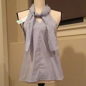 Flirty pin stripe tank - 41 Hawthorn